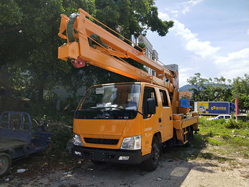 江鈴凱運雙長(cháng)16米高(gāo)空作業車